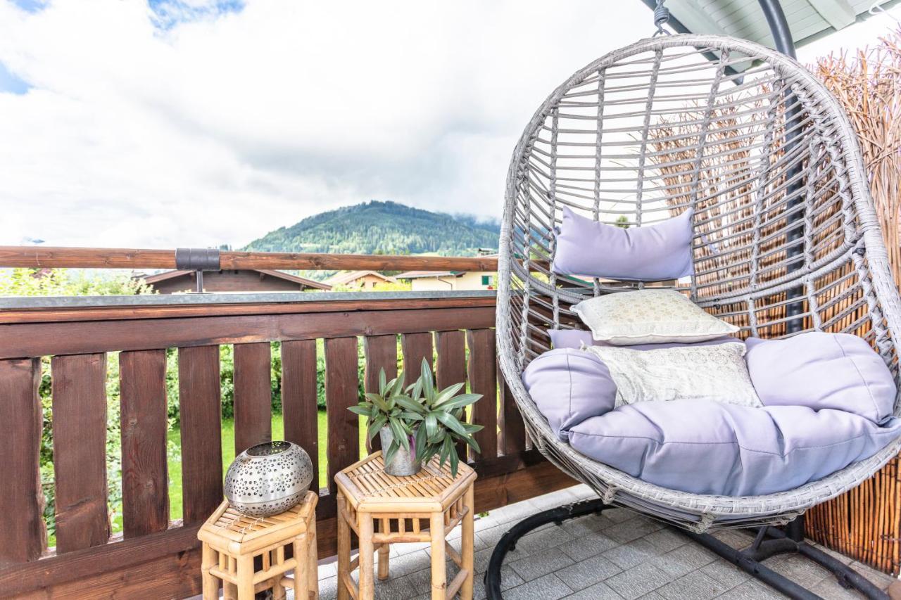 Ferienwohnung Weitblick Saalfelden Exteriör bild